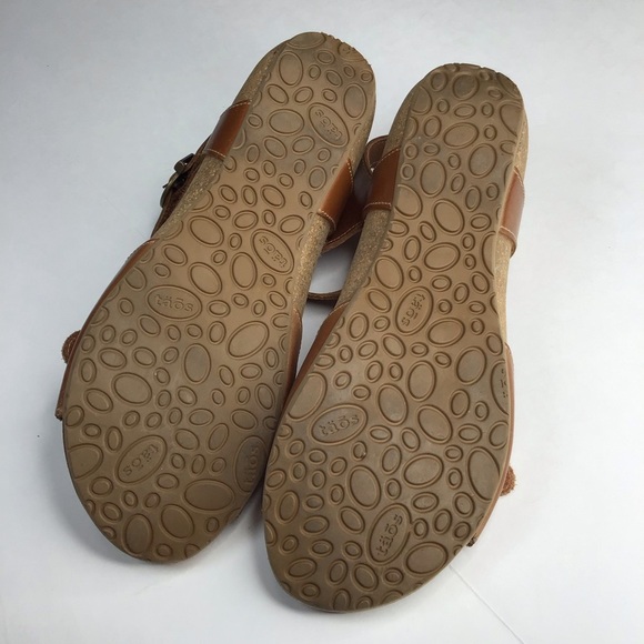 Taos Vera Leather Sandal in Hazelnut Size 9/9.5 - Picture 10 of 10